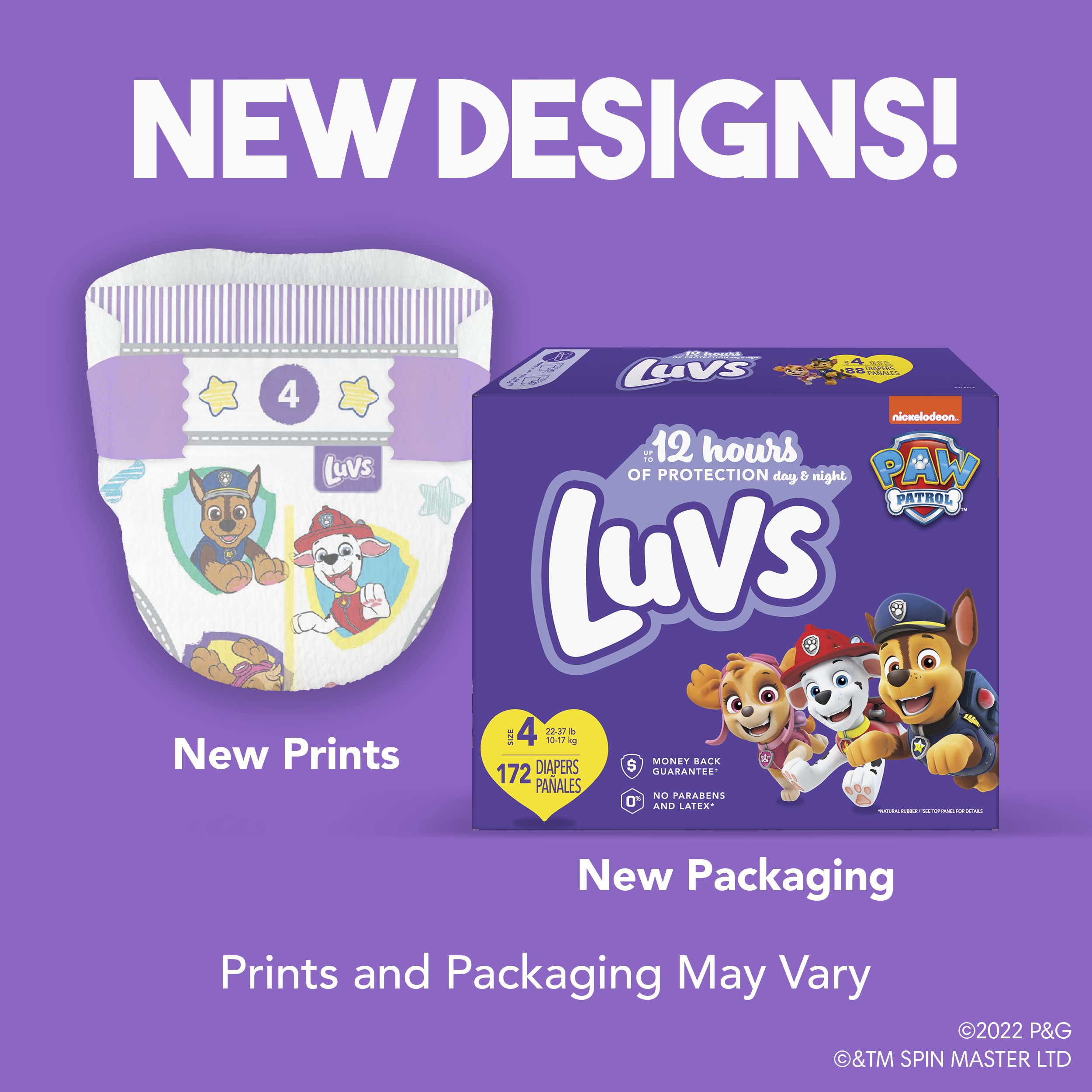 Luvs Diapers Size 4 172 Count - Disposable Diapers