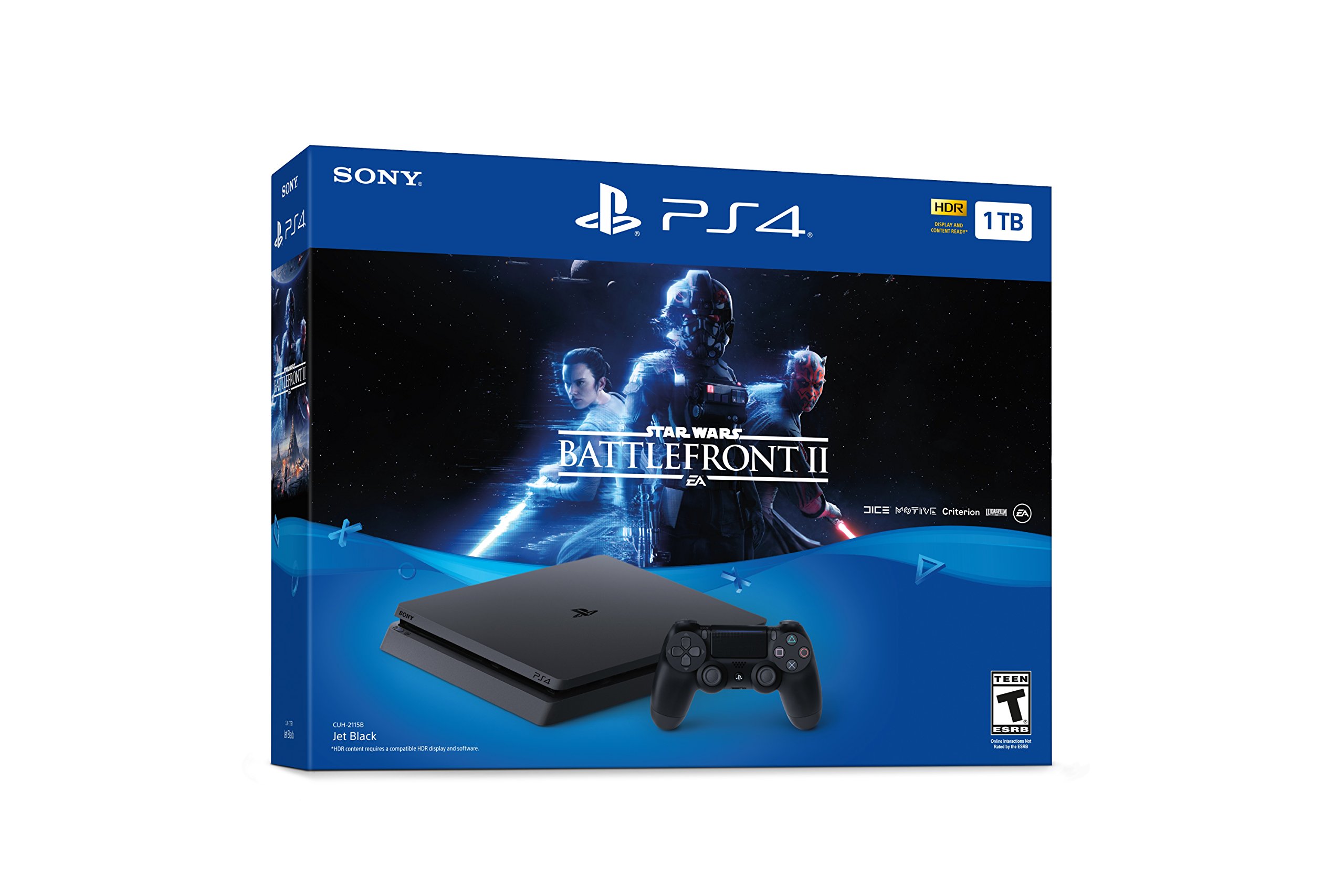 PlayStation 4 Slim 1TB Console - Star Wars Battlefront II Bundle [Discontinued]