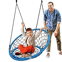 Serenelife Hanging Netted Seat Swing - 35.5