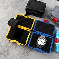 1 Slot Impact-Resistant Watch Box Waterproof Watch Organizer Plastic Watch Storage Box ABS Material For Travel Watch Protective Watch Box