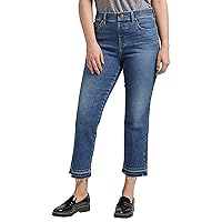 JAG Women's Valentina High Rise Straight Leg Pull-on Jeans-Legacy