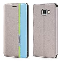 Samsung Galaxy C7 Case,Fashion Multicolor Magnetic Closure Leather Flip Case Cover with Card Holder for Samsung Galaxy C7 (5.7”)