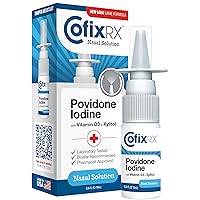 Solution Spray, Povidone Iodine with Vitamin D3 & Xylitol, Cleans Nasopharynx, Protects from Cold and Flus, Laboratory Tested Patented Formula, Fast Acting and Long Lasting, Single