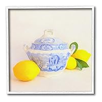 Stupell Industries Lemons & Ornate Pottery Framed Giclee Art by GraffiTee Studios