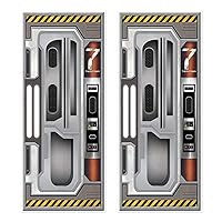 Plastic Spaceship Door Covers, 6' x 30