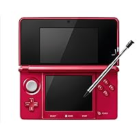 3DS - Metalic Red - Japanese Import (Japanese Imported Version - only plays Japanese version games)