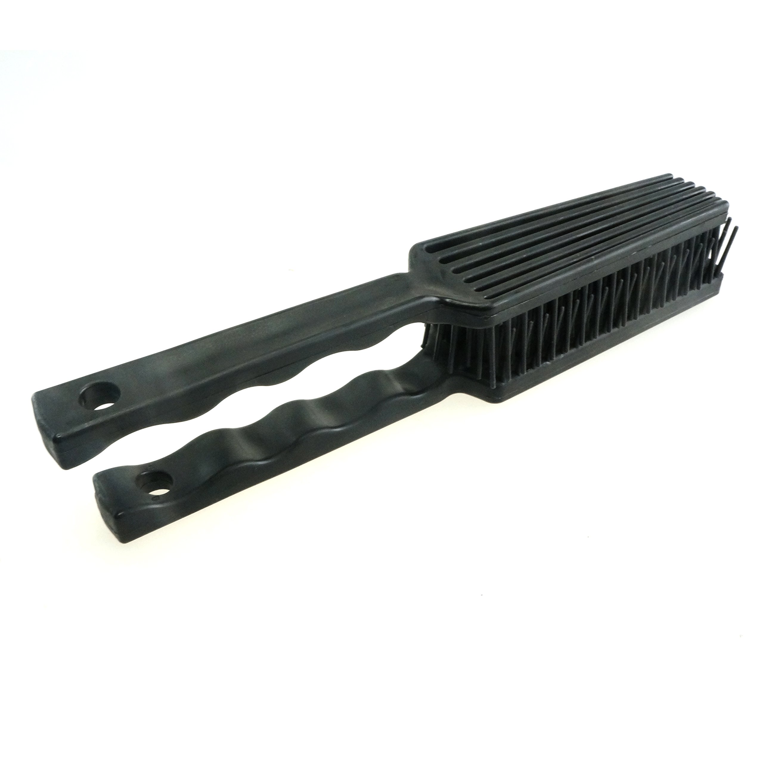 SXYH 2pcs Horse Pet Detangler Plastic Comb for Long Tail Mane Forky Comb (Black)