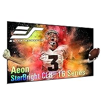 Elite Screens Aeon StarBright 16, 123 inch Diag.16:9, Ceiling/Ambient Light Rejecting (CLR/ALR) StarBright 16 Edge Free Fixed Frame Projection Screen Movie Home Theater, AR123H2-SBCLR16