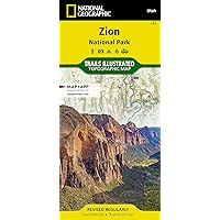 Zion National Park Map (National Geographic Trails Illustrated Map, 214)