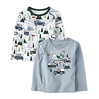 The Children's Place Baby Boys' and Toddler Long Sleeve Shirts