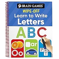 Brain Games Wipe-Off - Learn to Write: Letters (Kids Ages 3 to 6) Brain Games Wipe-Off - Learn to Write: Letters (Kids Ages 3 to 6) Spiral-bound