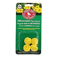 Perky-Pet 205Y Replacement Yellow Bee Guards, 3.04W x 1.01D ins.