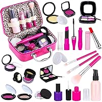 Kids Makeup Kit for Girl -Kids Kids Makeup Kit Toys for Girls Washable Real  Make Up for Little Girls, Child Play Makeup Set, Non Toxic Toddlers Pretend  Cosmetic Kits, Age3-12 Year Old