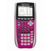 Texas Instruments TI-84 Plus C Silver Edition Graphing Calculator, Pink