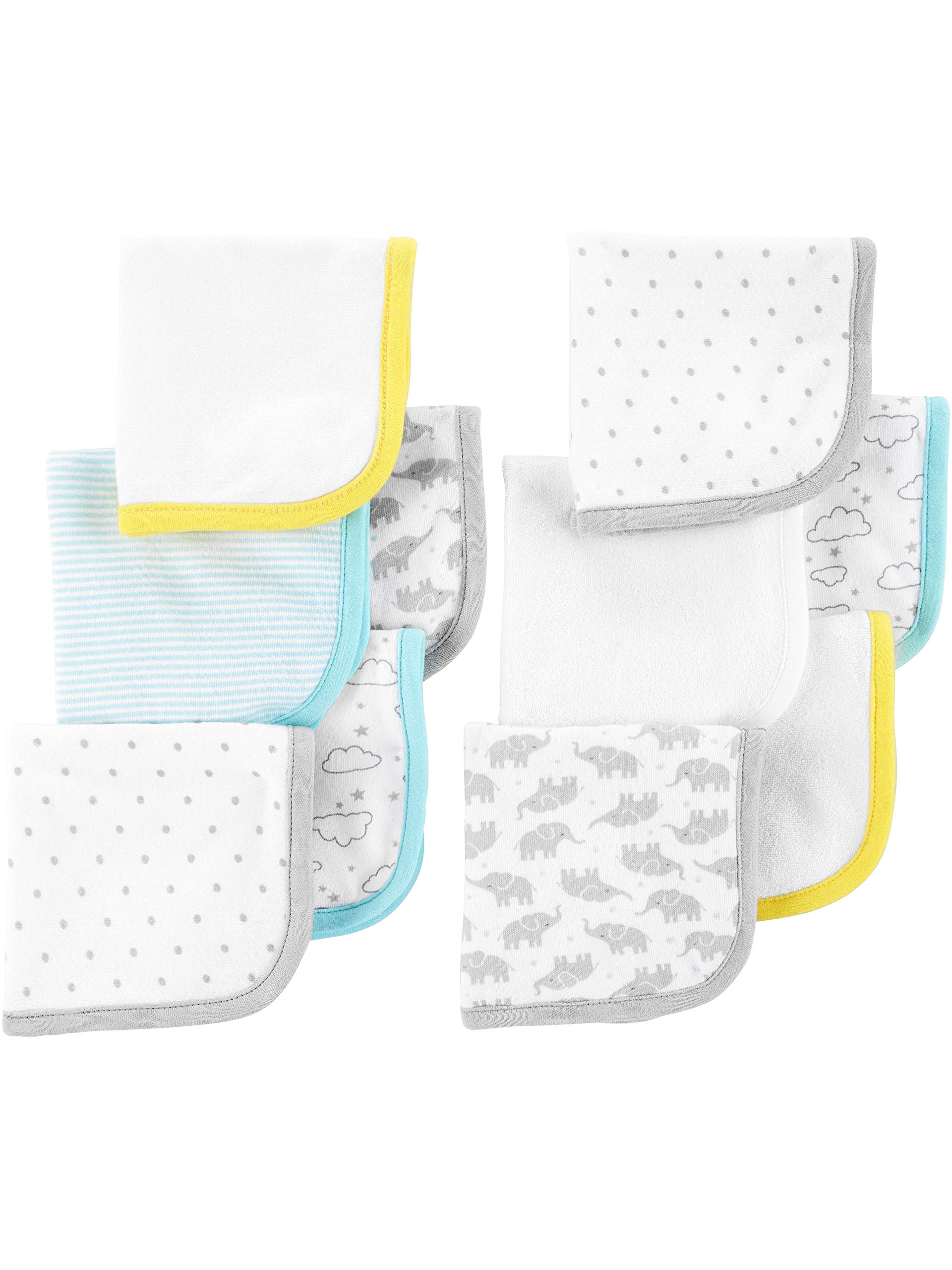 Simple Joys by Carter's Unisex Babies' Washcloth Set, Pack of 10