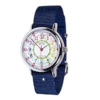 EasyRead Time Teacher - Teaching Watch For Kids - Boys & Girls Analog Watch - Kids Learning Watch - Learn to Tell The Time Wrist Watch For Kids - 2 Step Time Teacher Watch - 12-24 Hr Easy to Read Dial