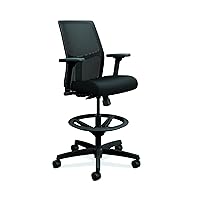 HON I2S1AMLC10T Ignition 2.0 Ilira-Stretch Mesh Back Task Stool, Black, Fabric