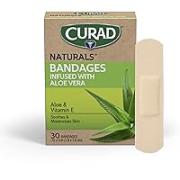 Naturals Aloe Vera & Vitamin E Bandages 0.75