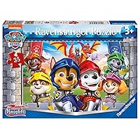 Ravensburger Paw Patrol Knights & Dragons 35 Piece Jigsaw Puzzle for Kids Age 3 Years Up - Educational Toddler Toys