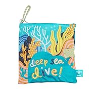 Manhattan Toy Deep Sea Dive Machine Washable Bath Time Activity Book for Infants and Toddlers