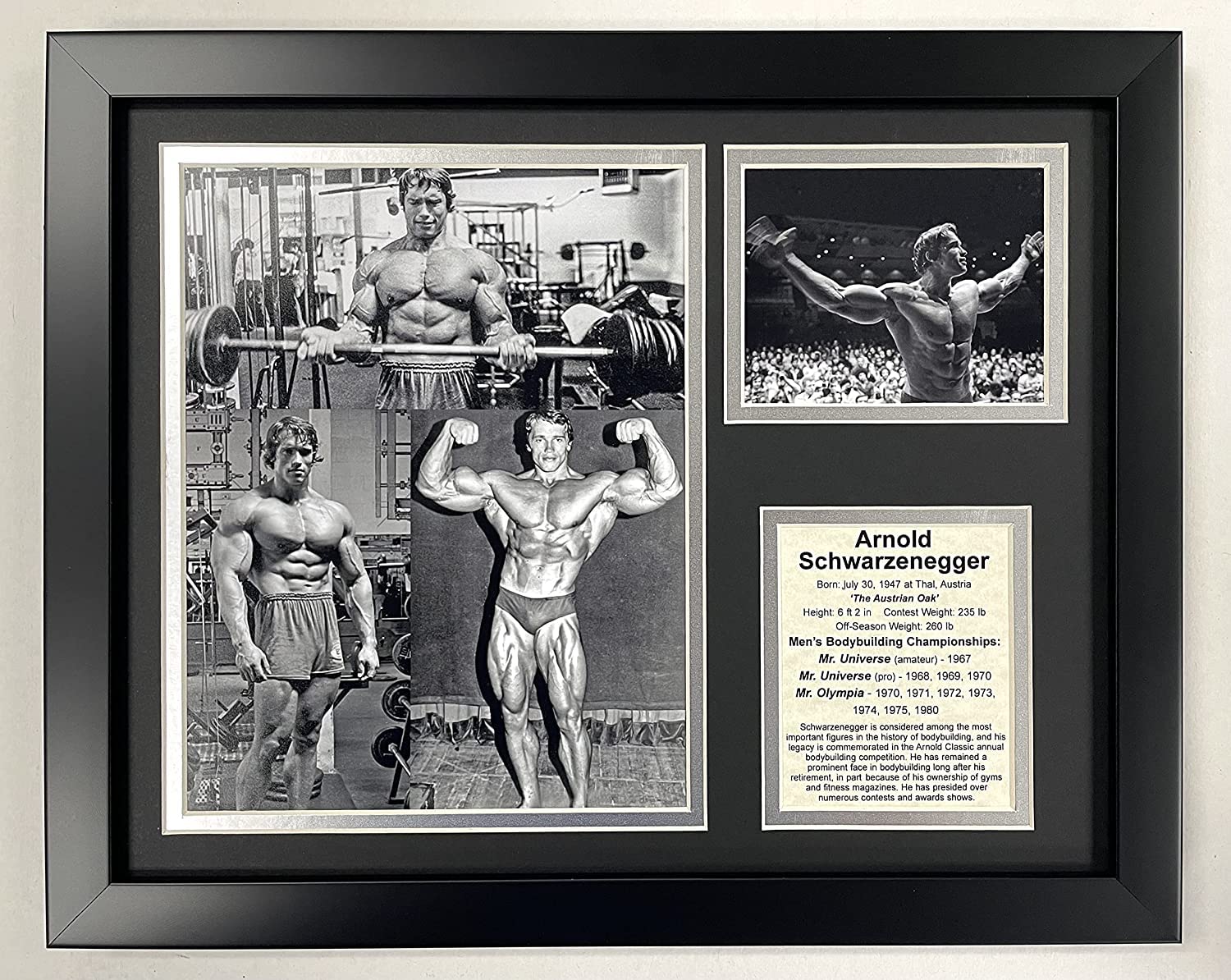 Legends Never Die, Inc. Arnold Schwarzenegger | Iconic Bodybuilder | 12