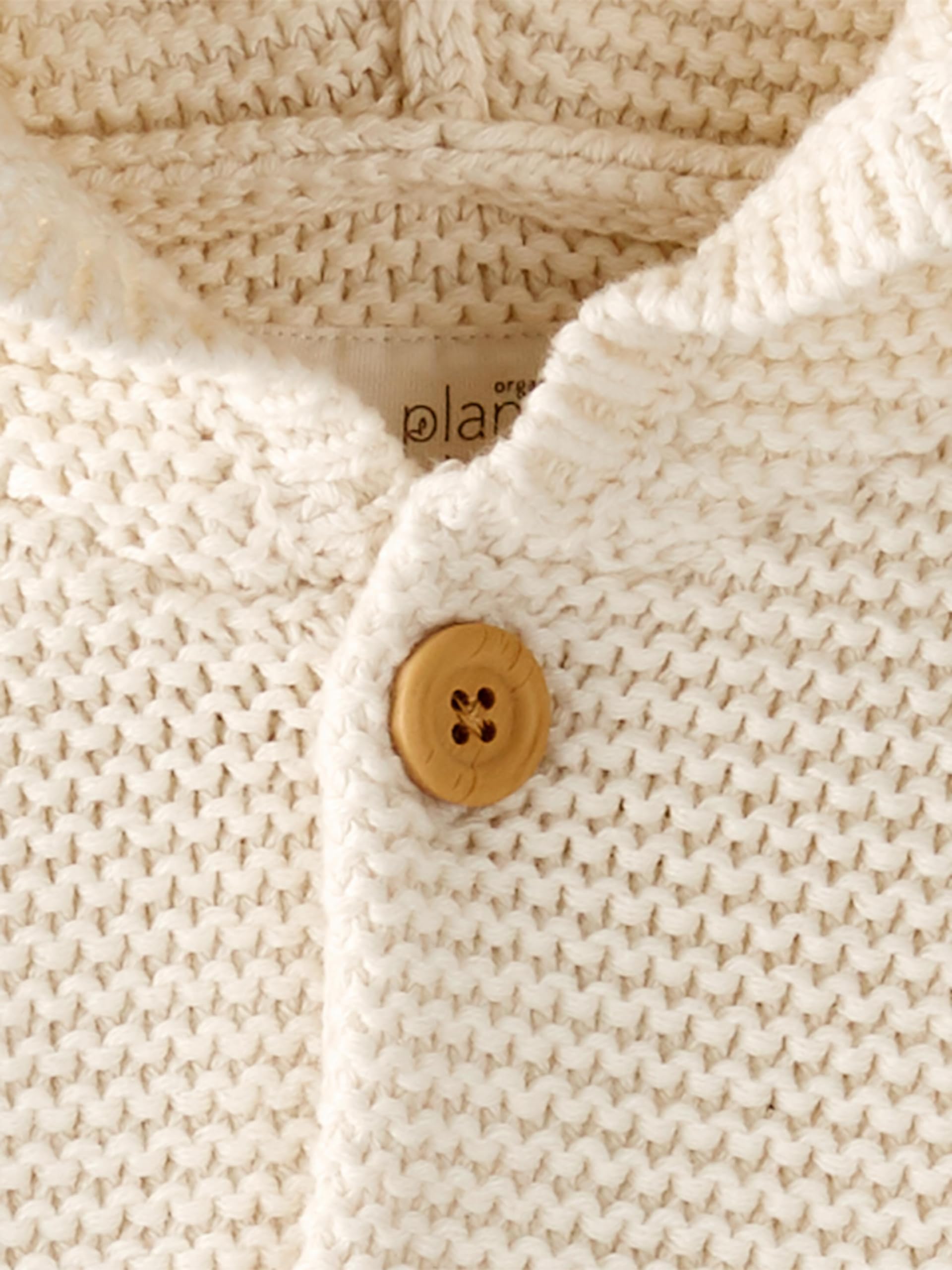 little planet by carter's Girls' Baby Organic Signature Stitch Cardigan