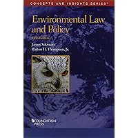 Environmental Law and Policy (Concepts and Insights) Environmental Law and Policy (Concepts and Insights) Paperback Kindle