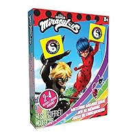 TCG Toys Miraculous Ladybug - Memory Matching Card Game - Featuring 72 Full Color Pieces - Promote and Improve Memory & Sensory Development Skills. Great Birthday Gift for Boys and Girls