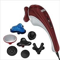 Hot Cold Therapeutic Light Vibratory Corded Massager with Soothing to Medium Vibratory Speed to Relieve Muscle Pain and Reduce Swelling, Due to Chronic Pain or Fitness Injury – 4295-400