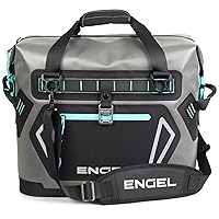 Engel HD20 High-Performance Soft Sided Tote Cooler - Durable, Leak-Proof, Portable Ice Chest for Camping, Fishing, Tailgating & Outdoor Activities - Long-Lasting Cold Retention