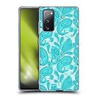 Head Case Designs Whale Turquoise Paisley Animals Soft Gel Case Compatible with Samsung Galaxy S20 FE / 5G
