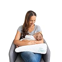 Feeding Friend - Self Inflatable Baby Feeding Pillow for Breastfeeding and Bottle Feeding - Arm Support for Any Nursing Position - Compact, Portable, Ideal for Travel and Baby Feeding On-The-Go.