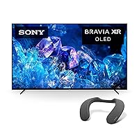 Sony 65 Inch 4K Ultra HD TV A80K Series: BRAVIA XR OLED Smart Google TV with Dolby Vision HDR Playstation® 5 XR65A80K- 2022 Model&Sony SRS-NS7 Wireless Neckband Bluetooth Speaker