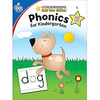 Phonics Workbook for Kindergarten, Sight Words, Tracing Letters, Consonant and Vowel Sounds, Writing Practice With Incentive Chart and Reward ... Curriculum (Home Workbooks) (Volume 12) Phonics Workbook for Kindergarten, Sight Words, Tracing Letters, Consonant and Vowel Sounds, Writing Practice With Incentive Chart and Reward ... Curriculum (Home Workbooks) (Volume 12) Paperback