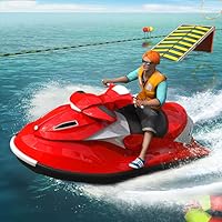Jet Ski Stunts : Challenging Crazy Water Boat Surfing Sports Sea Beach 3D Game Simulator