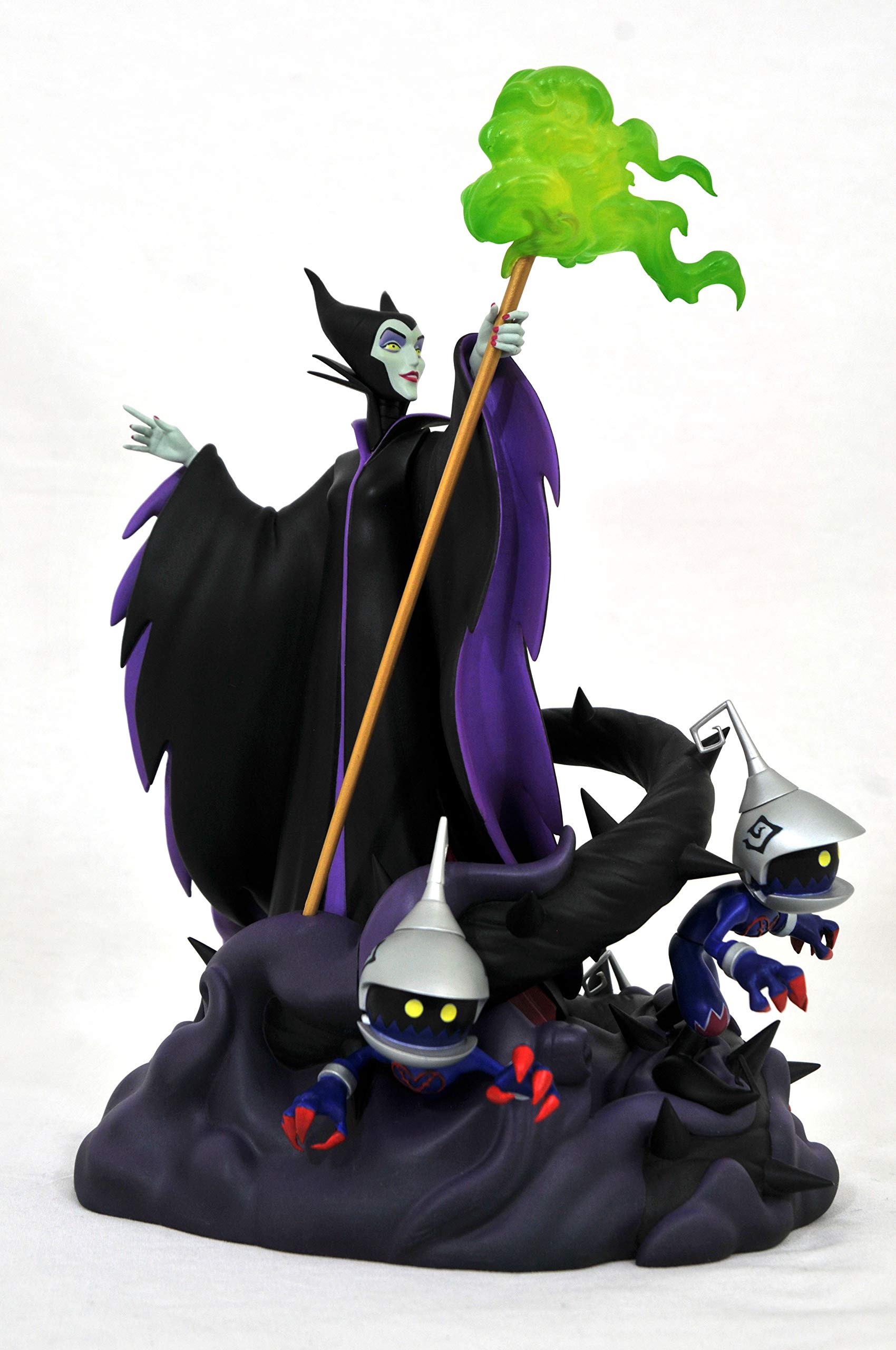 DIAMOND SELECT TOYS Kingdom Hearts III Gallery: Maleficent PVC Figure, Multicolor, 11 inches