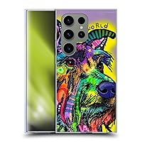 Head Case Designs Officially Licensed Dean Russo My Schnauzer Dogs 3 Soft Gel Case Compatible with Samsung Galaxy S24 Ultra 5G
