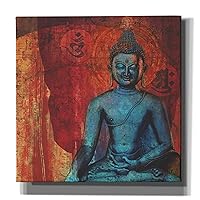 'Blue Buddha' by Elena Ray Canvas Wall Art, 18