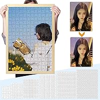Custom Photo Puzzle,Puzzles from Photos Personalized Puzzle 35/70/120/200/300/500 Pieces,Customized Jigsaw Puzzle Gifts for Adult and Kids Family, Wedding,Friend