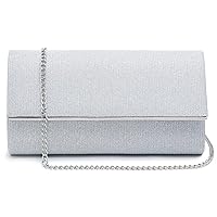 Dasein Women's Evening Bag Glitter Clutch Wedding Bridal Purse Sparkle Cocktail Party Prom Handbag