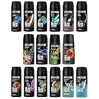 12 AXE body spray deodrant Anit-Aerspirant (12X 150 ml/5.07 oz, Mix within the available kinds)