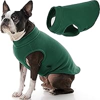 Gooby Stretch Fleece Vest Dog Sweater - Forest Green, 2X-Large - Warm Pullover Fleece Dog Jacket - Winter Dog Clothes for Small Dogs Boy - Dog Sweaters for Small Dogs to Dog Sweaters for Large Dogs