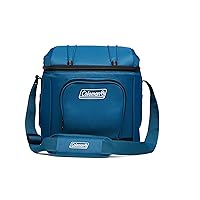 Coleman Chiller Series Insulated Soft Coolers, Leak-Proof 9/16/28/30/42 Can Coolers with Ice Retention, Wheeled & Backpack Cooler Options Available, Great for Camping, Beach, Sports, Pool, & More