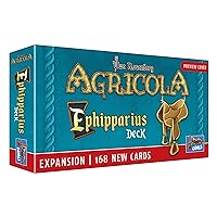 Lookout Games Agricola Ephipparius Deck Expansion - 168 New Cards for Enhanced Variety! Farming Strategy Game for Kids & Adults, Ages 12+, 1-4 Players, 60-120 Min Playtime, Made