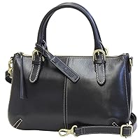 LIME made in Japan L1810 Mini Shoulder Bag, 2-way Women's Handbag, Genuine Leather, Made in Japan, Lime Ism Vintage