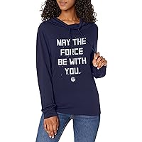 STAR WARS Force Stars You Women's Cowl Neck Long Sleeve Knit Top