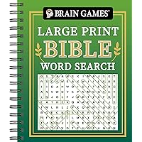 Brain Games - Large Print Bible Word Search (Green) (Brain Games - Bible) Brain Games - Large Print Bible Word Search (Green) (Brain Games - Bible) Spiral-bound