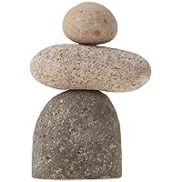 Small 3-Stone Natural River Stone Cairn, 3 Stone