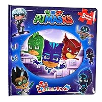 Phidal – PJ Masks My First Puzzle Book - Jigsaw Book for Kids Children Toddlers Ages 3 and Up Preschool Educational Learning - Gift for Easter, Holiday, Christmas, Birthday