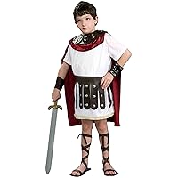Kids Roman Gladiator Soldier Boys Halloween Costume Child Large (12-14)